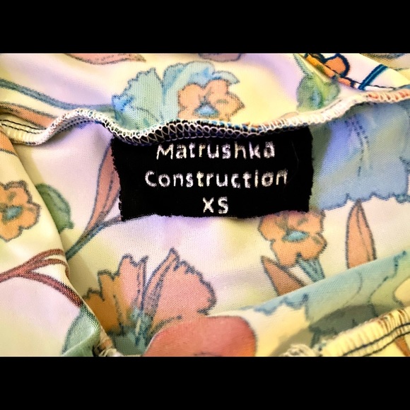 Matrushka Construction Cleopatra Dress size XS - Picture 4 of 4